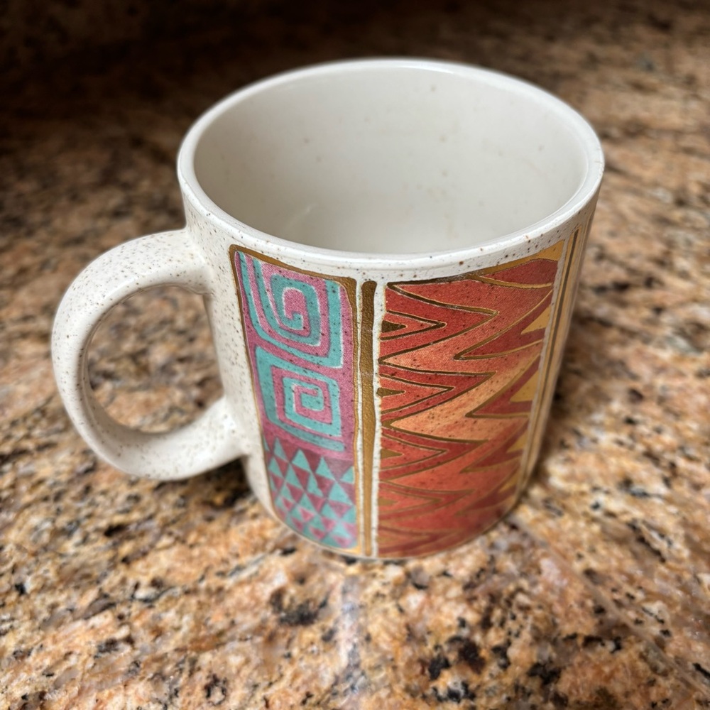 Laurel Burch Multicolor Ceramic Mug